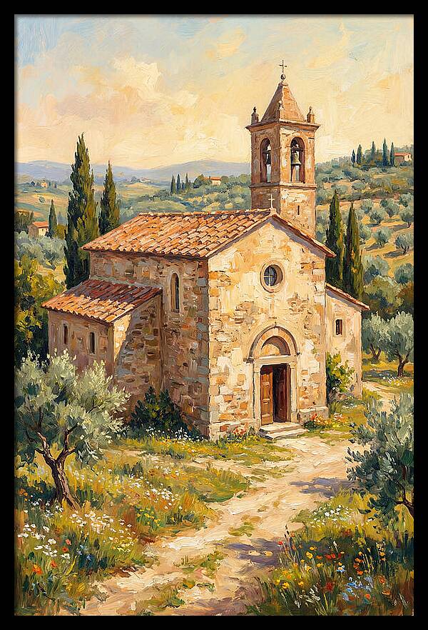 Mediterranean Country Church