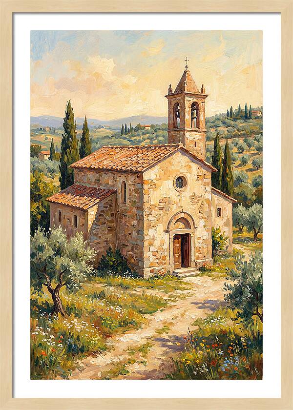 Mediterranean Country Church