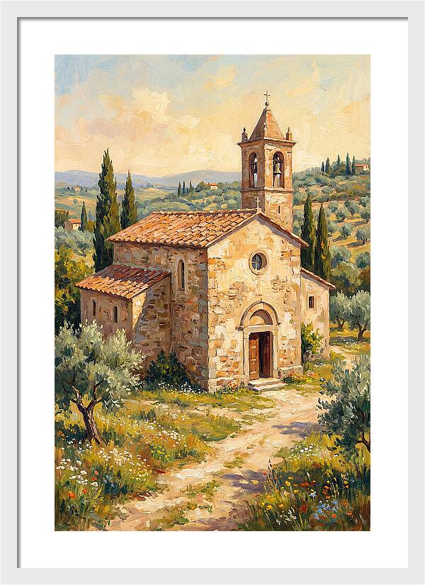 Mediterranean Country Church