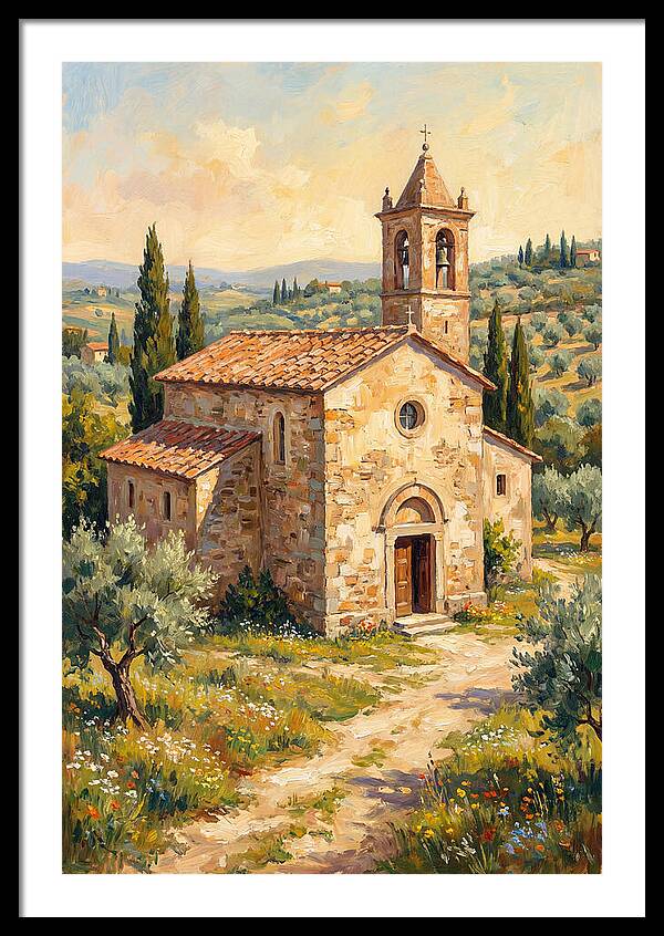 Mediterranean Country Church