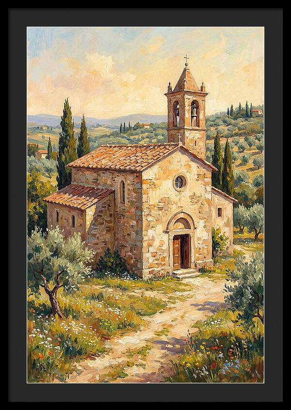 Mediterranean Country Church