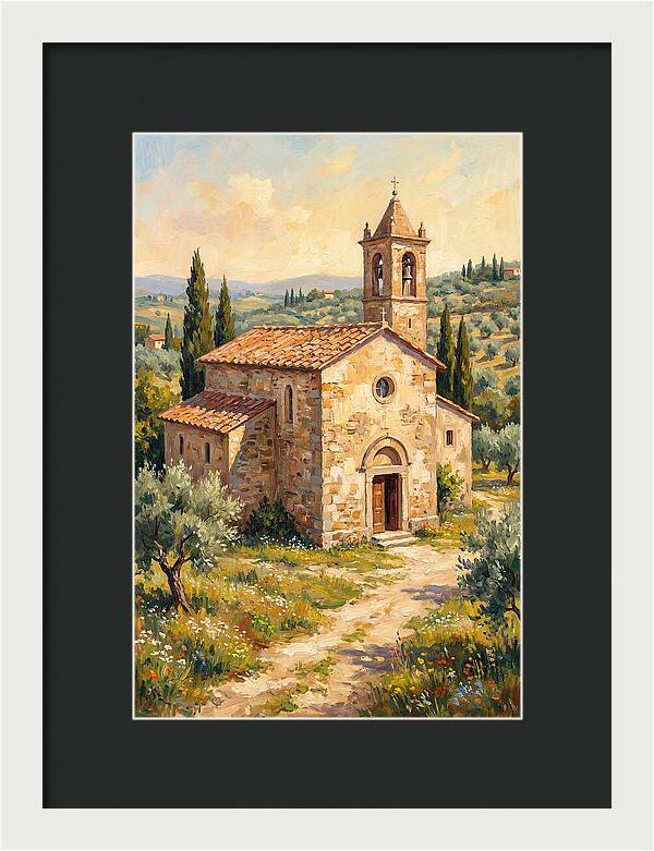 Mediterranean Country Church