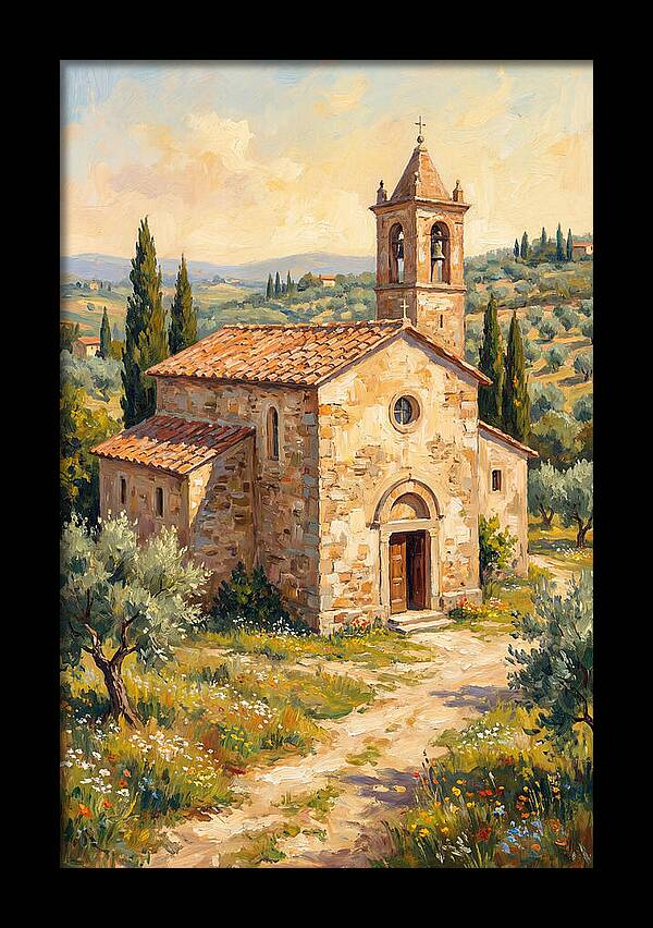 Mediterranean Country Church