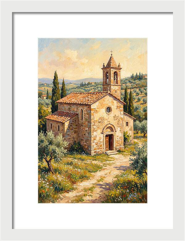 Mediterranean Country Church