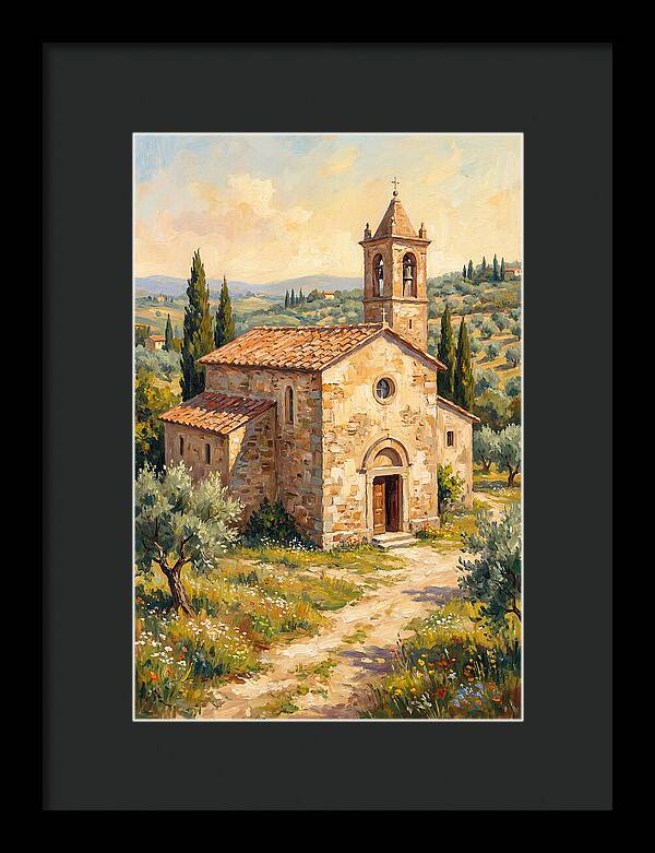 Mediterranean Country Church