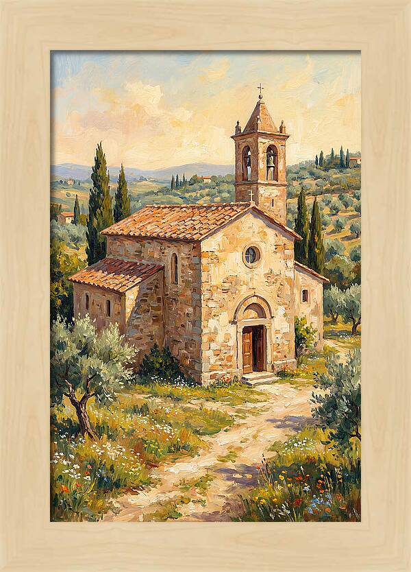 Mediterranean Country Church
