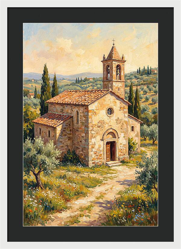 Mediterranean Country Church