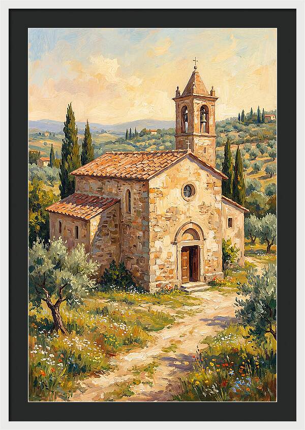 Mediterranean Country Church