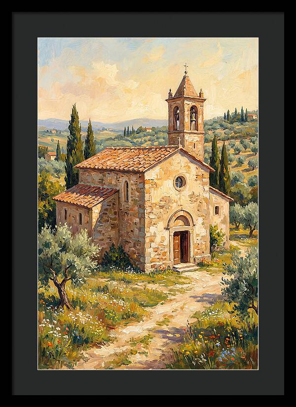 Mediterranean Country Church