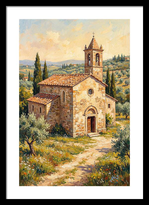 Mediterranean Country Church