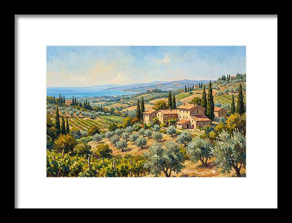 Mediterranean Countryside Serenity