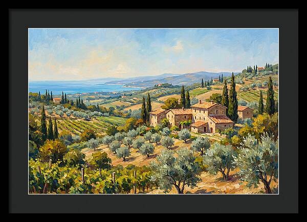 Mediterranean Countryside Serenity