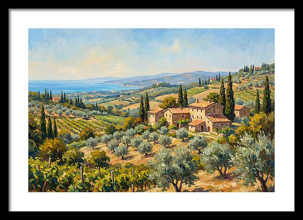 Mediterranean Countryside Serenity
