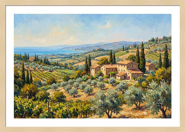 Mediterranean Countryside Serenity