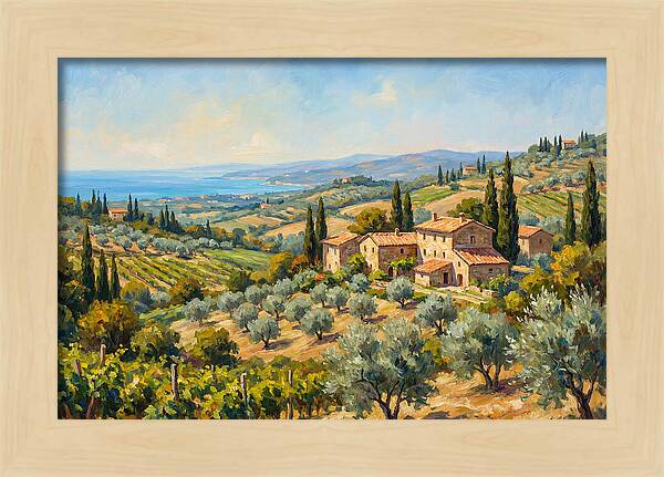Mediterranean Countryside Serenity