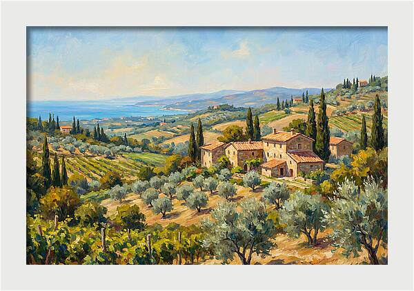 Mediterranean Countryside Serenity