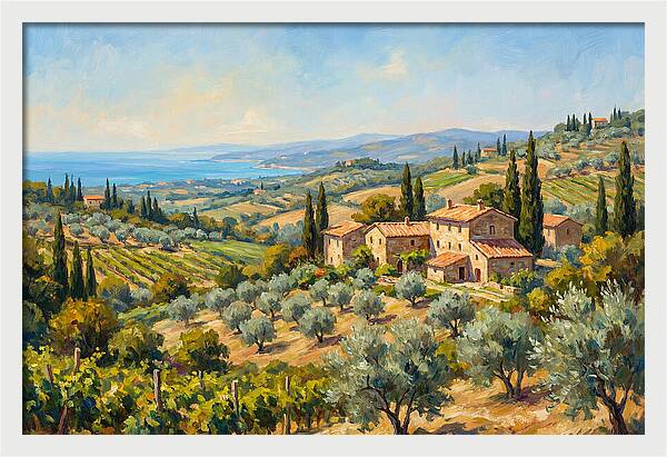 Mediterranean Countryside Serenity