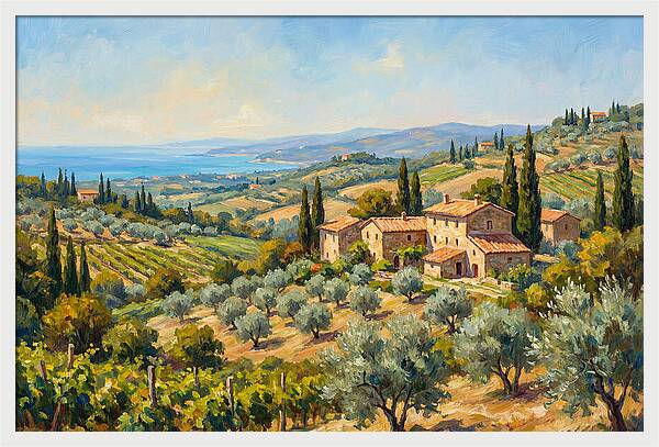 Mediterranean Countryside Serenity