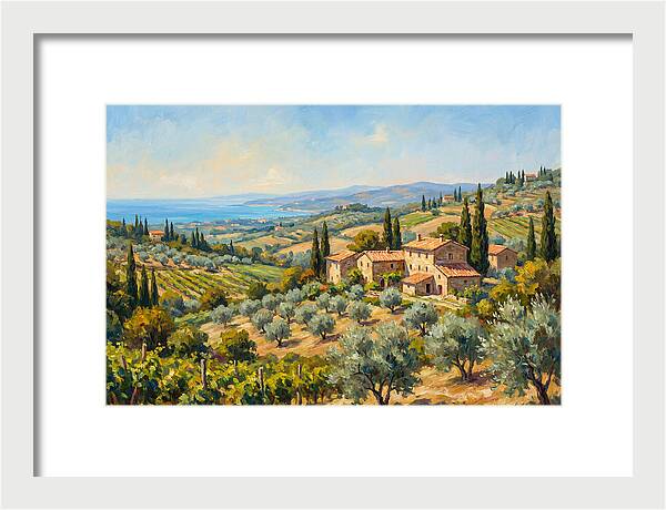 Mediterranean Countryside Serenity