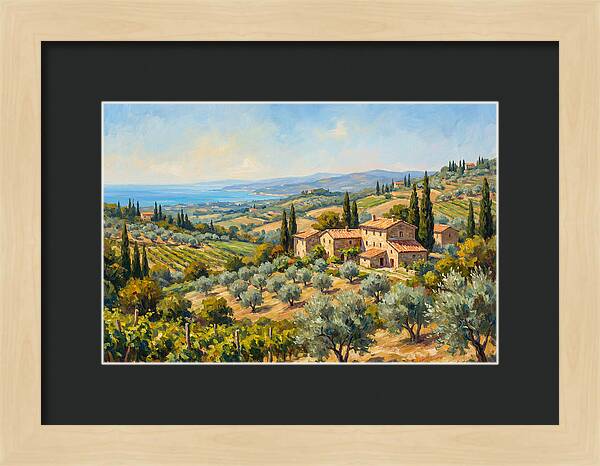 Mediterranean Countryside Serenity