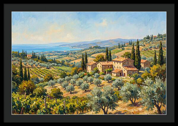 Mediterranean Countryside Serenity