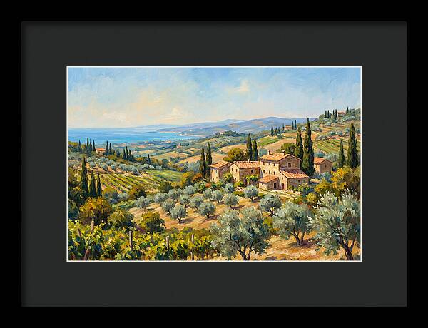 Mediterranean Countryside Serenity