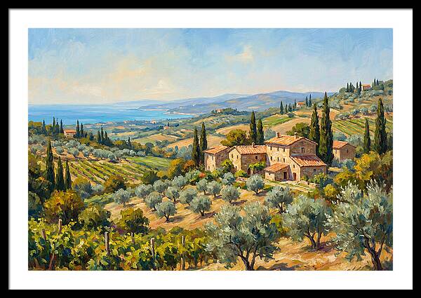 Mediterranean Countryside Serenity
