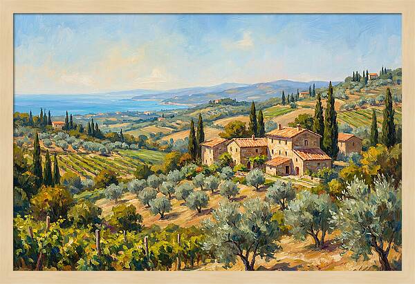 Mediterranean Countryside Serenity