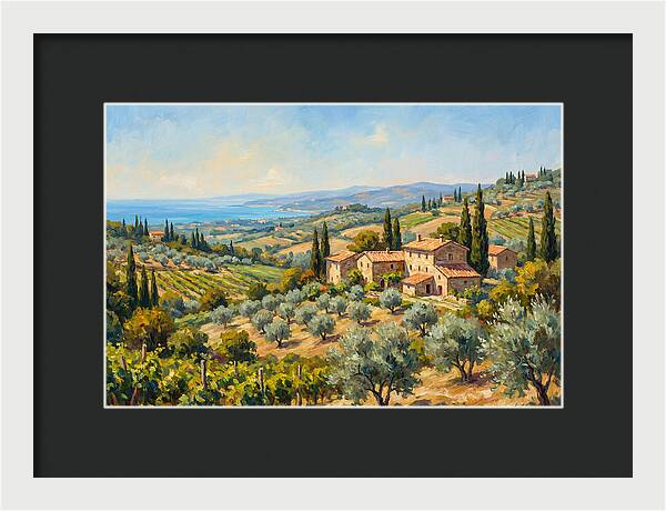 Mediterranean Countryside Serenity