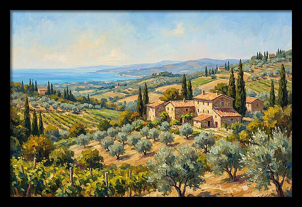 Mediterranean Countryside Serenity