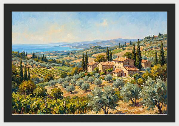 Mediterranean Countryside Serenity