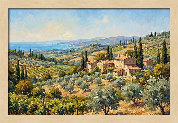 Mediterranean Countryside Serenity
