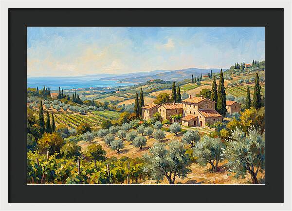 Mediterranean Countryside Serenity