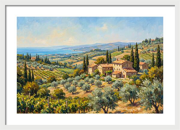 Mediterranean Countryside Serenity