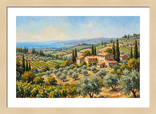 Mediterranean Countryside Serenity