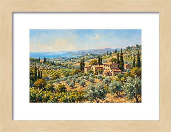 Mediterranean Countryside Serenity