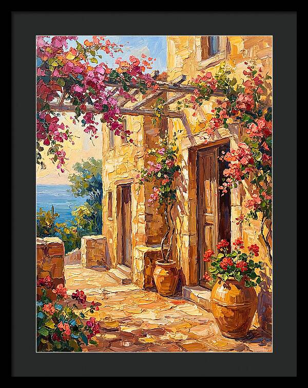 Mediterranean Courtyard Bliss