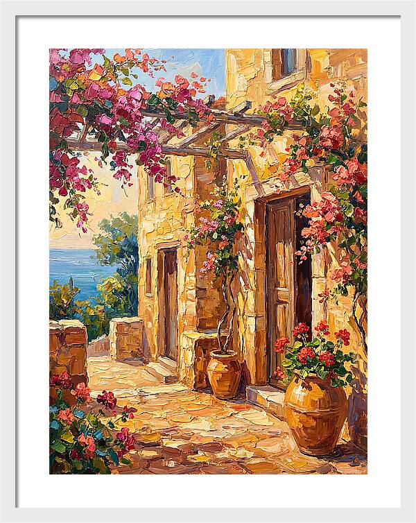 Mediterranean Courtyard Bliss