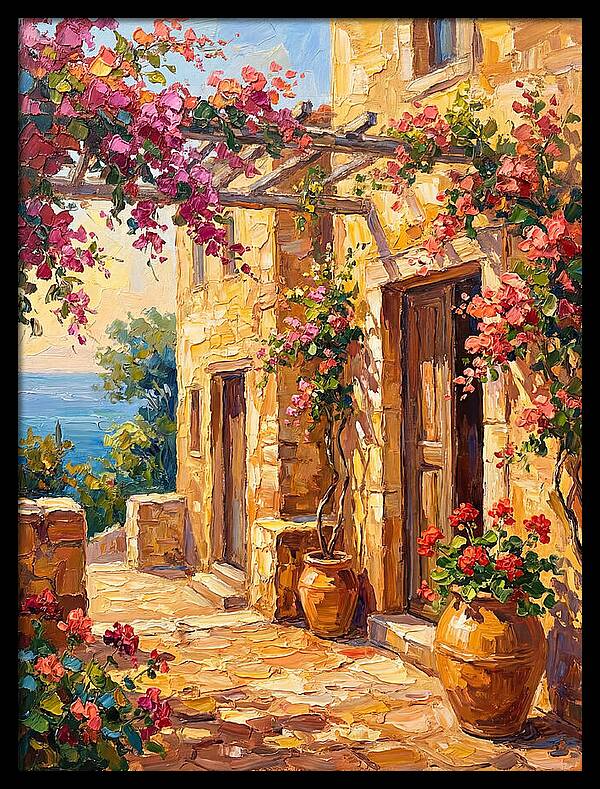 Mediterranean Courtyard Bliss
