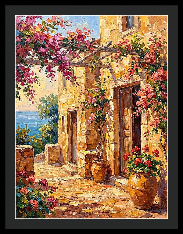 Mediterranean Courtyard Bliss