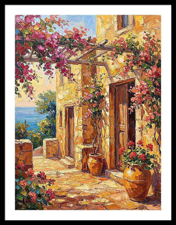 Mediterranean Courtyard Bliss