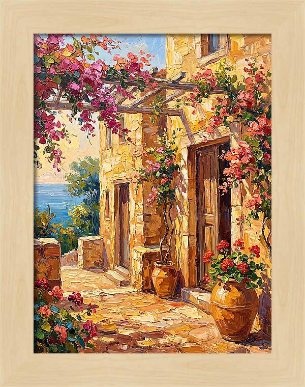 Mediterranean Courtyard Bliss
