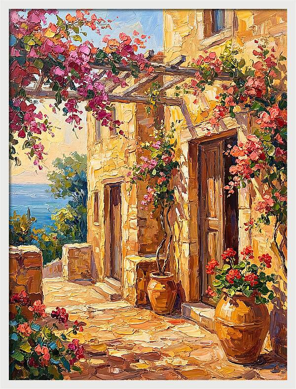 Mediterranean Courtyard Bliss
