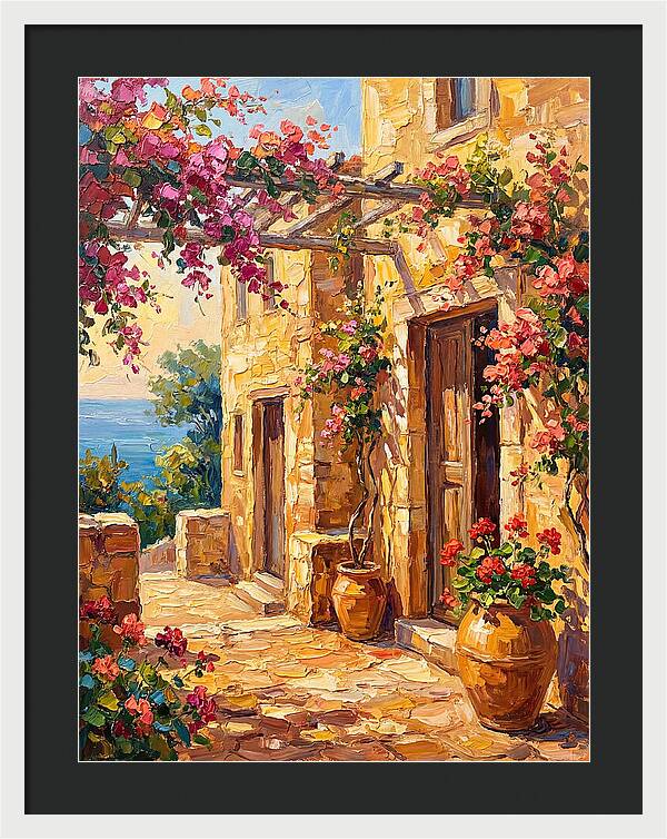 Mediterranean Courtyard Bliss