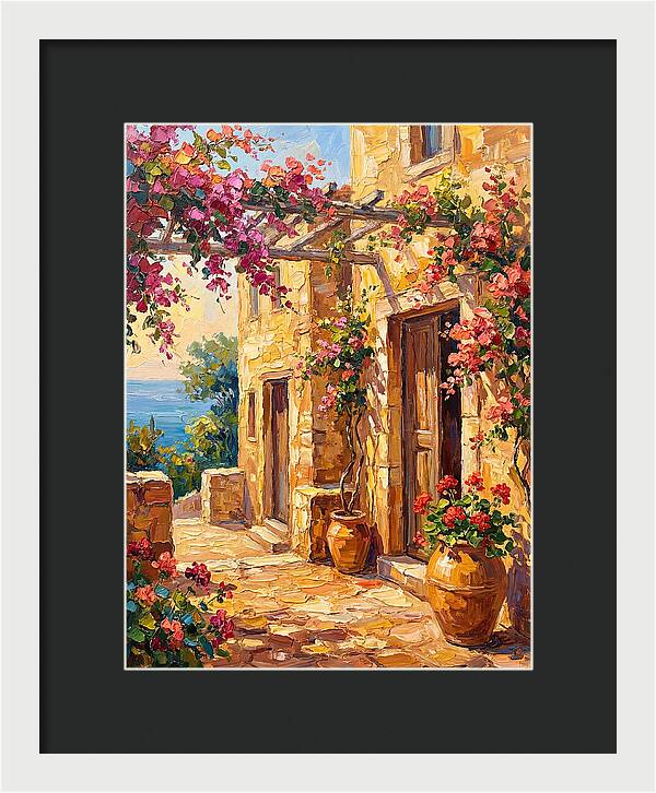 Mediterranean Courtyard Bliss