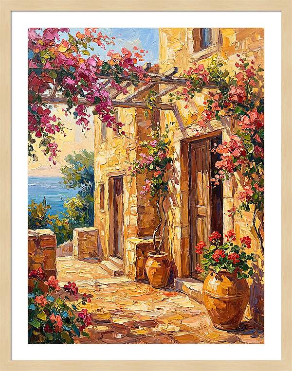 Mediterranean Courtyard Bliss