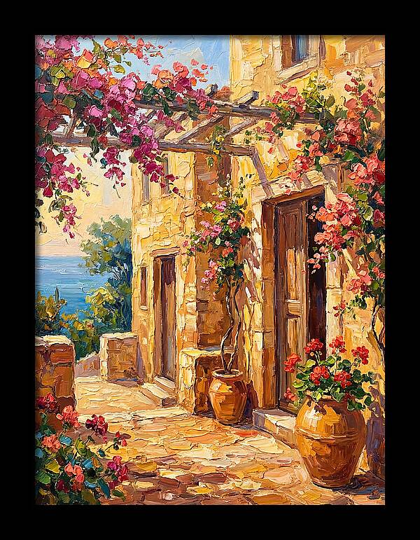Mediterranean Courtyard Bliss