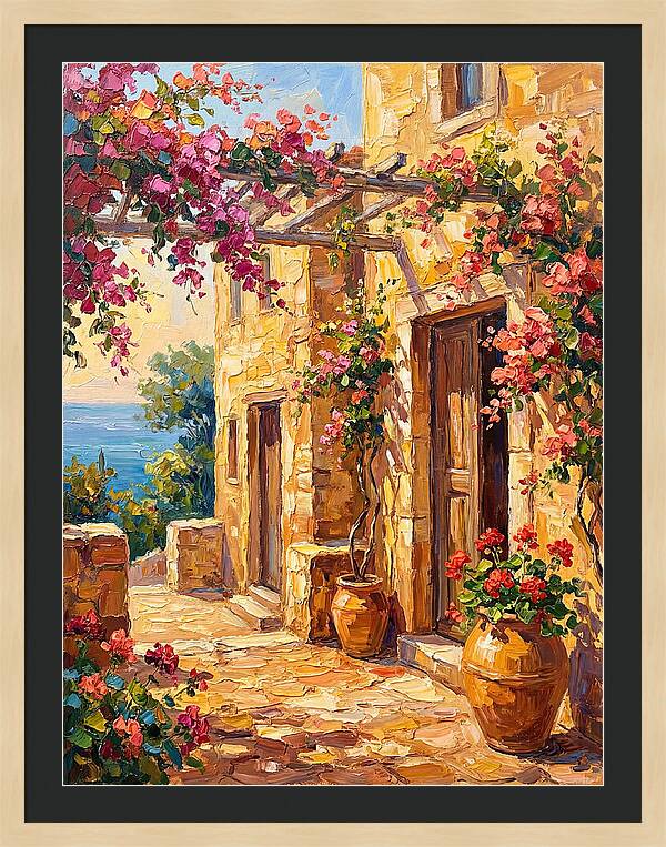 Mediterranean Courtyard Bliss