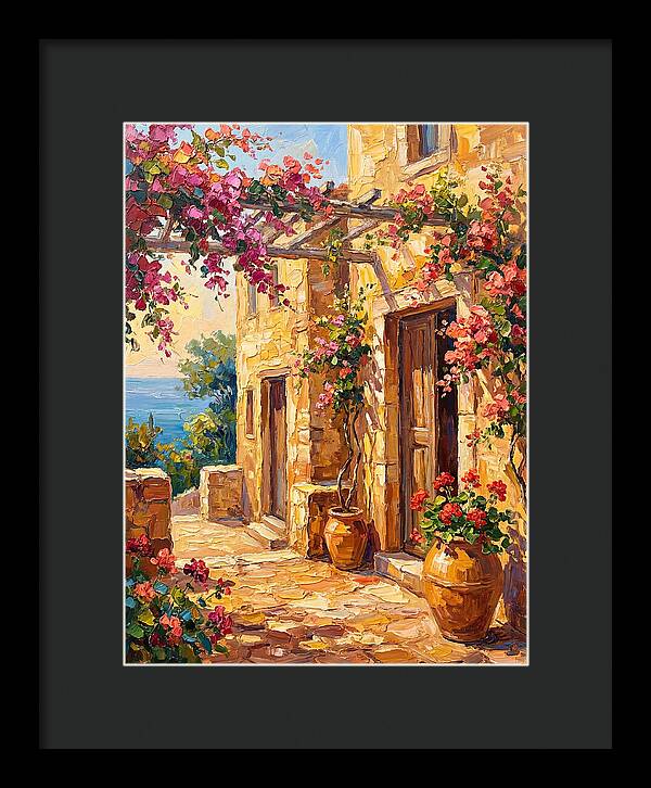Mediterranean Courtyard Bliss