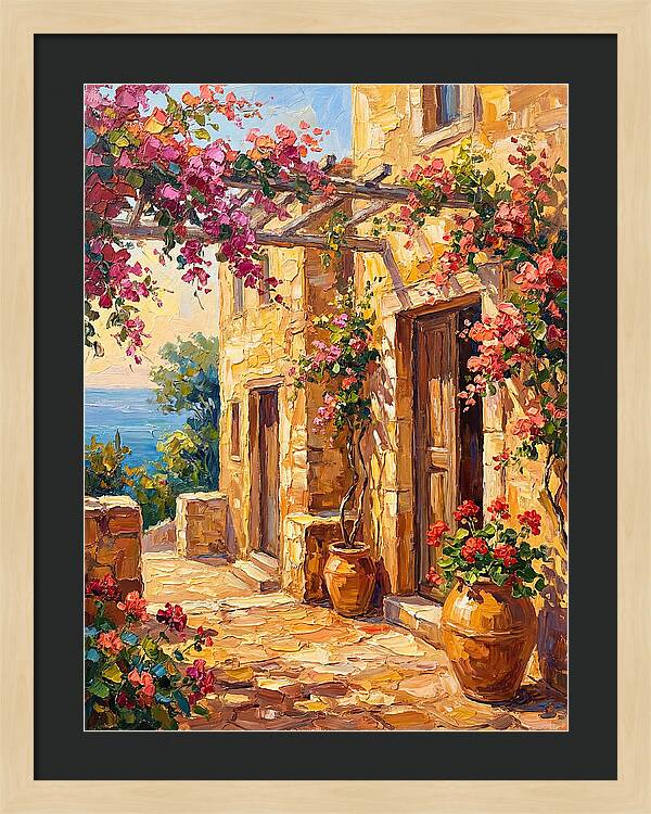 Mediterranean Courtyard Bliss